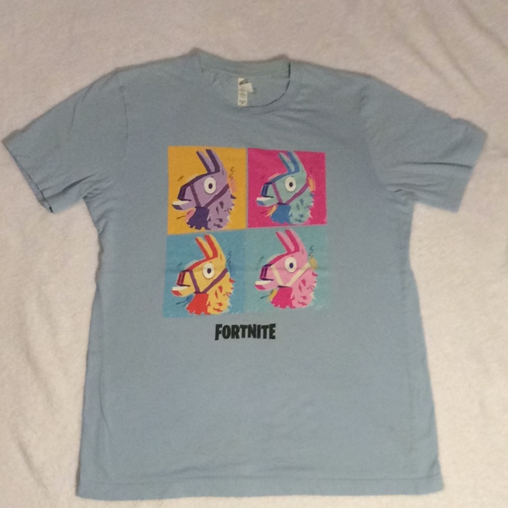 Kids Medium Fortnite Llama T Shirt